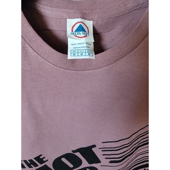 The Hot Club philly punk  t shirt size  medium mauve - Picture 2 of 2